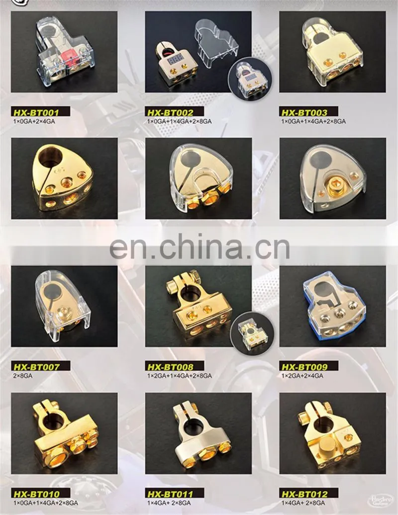 Car Battery terminal with cover