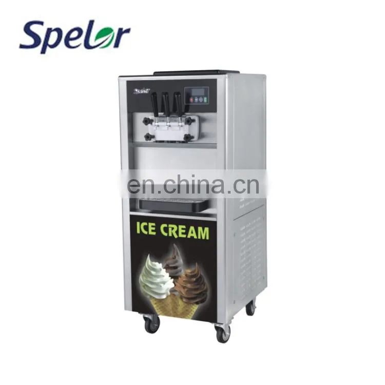 BQL-825 China wholesale liquid nitrogen soft serve ice cream cone machine