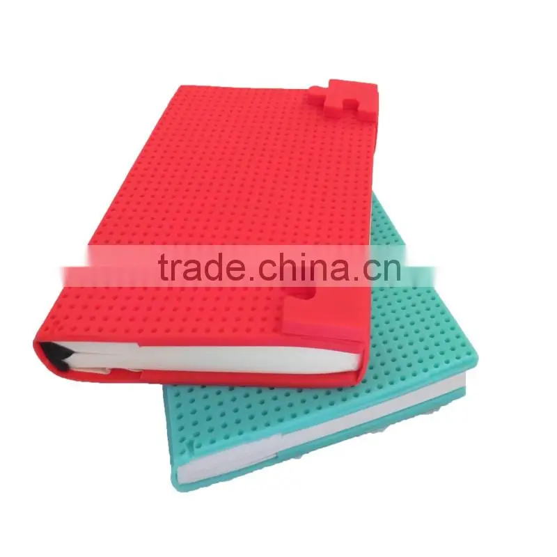 Custom notebook Make Office Stationery List Promotional Silicone Notebook Cover