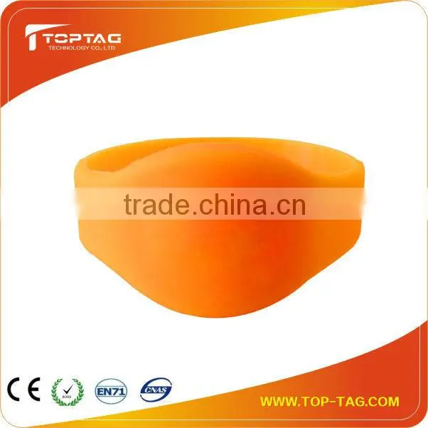 waterproof Printable Dual-frequency Silicon Rfid Wristband For Hospital