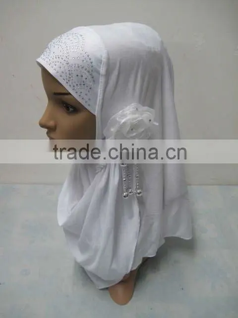A529 New Arrival Islamic Scarves Women Muslim One Piece Hijab Flower hijab