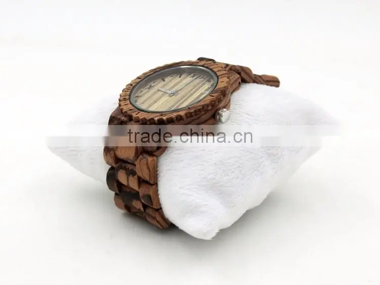 top quality natural women man unisex wrist wood watch