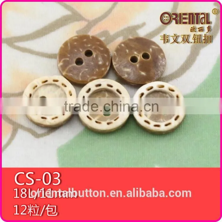 customize washable natural coconuts shirts button