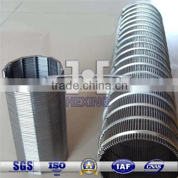 Anping supplier Stainless Steel Welded Wedge Wire Screen