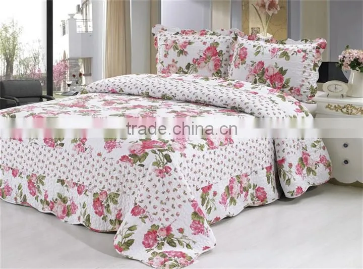 China supplier super king size bedspread animal print / best comforter