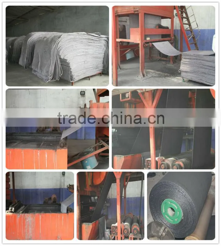 polyester rubber conveyor belt for rubber belt conveyor
