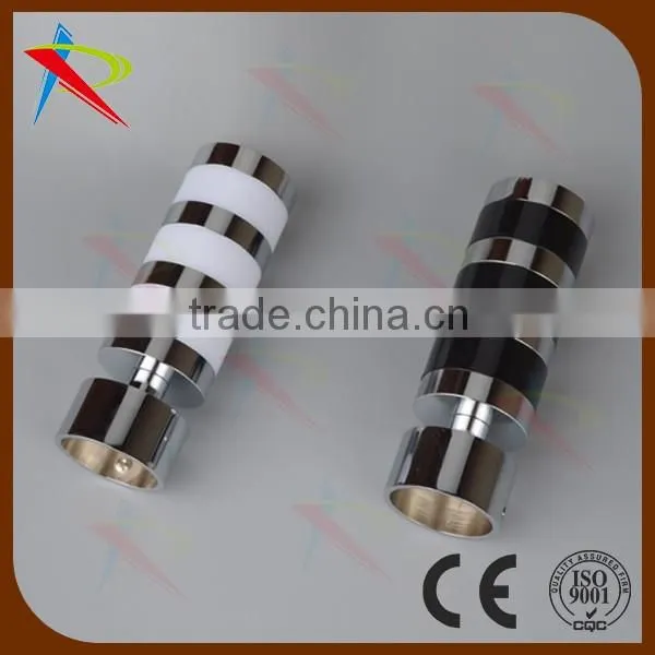 Fancy top quality aluminum curtain finials rod ends