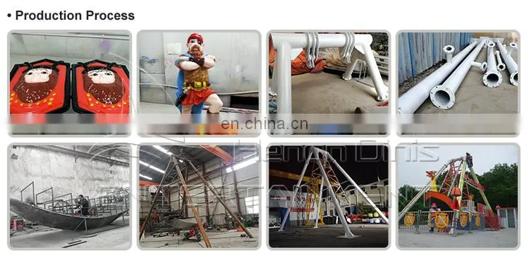 Entertainment fairground pirate ship rides thrilling outdoor games amusement park for sale