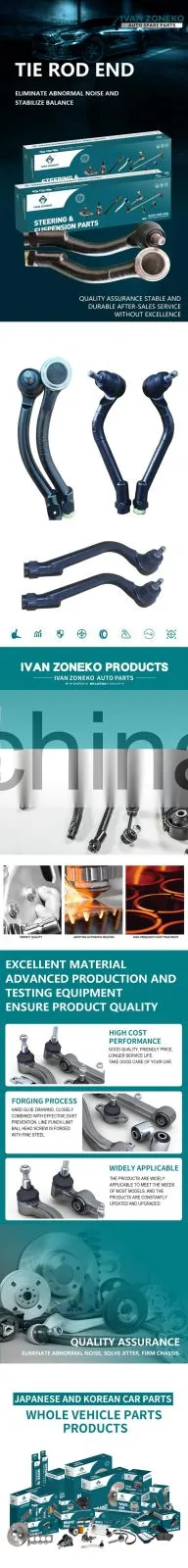 Excellent Quality Quality And Quantity Assured Ball Joint Tie Rod End Rack End 45046-02070 45046 02070 4504602070 For Toyota