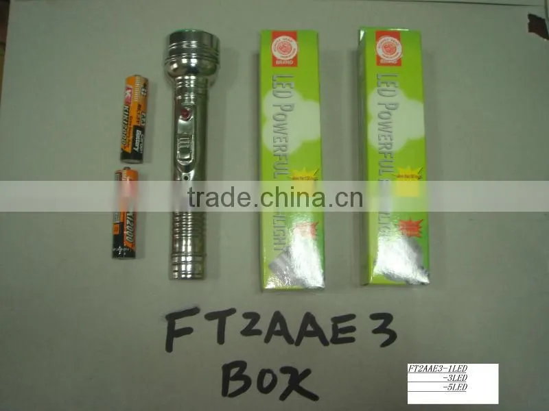 Wholesale 2015 metal Led torch light for Africa