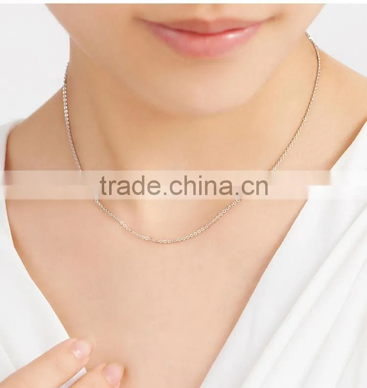 100% 316L Stainless steel chain necklace silver gold plated snake chain for pendants