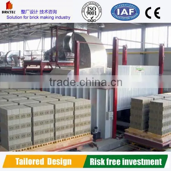 Hot sale top quality best price clay brick tunnel kiln manufacturers