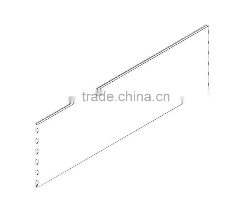 High quality double side gondolas with lower price
