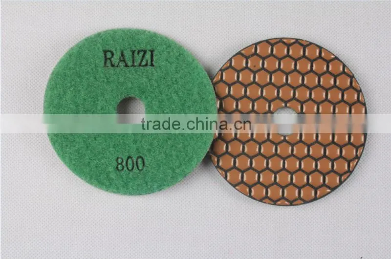 Premium 7-step dry polishing pad