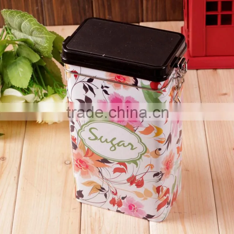 Coffee tin box sale