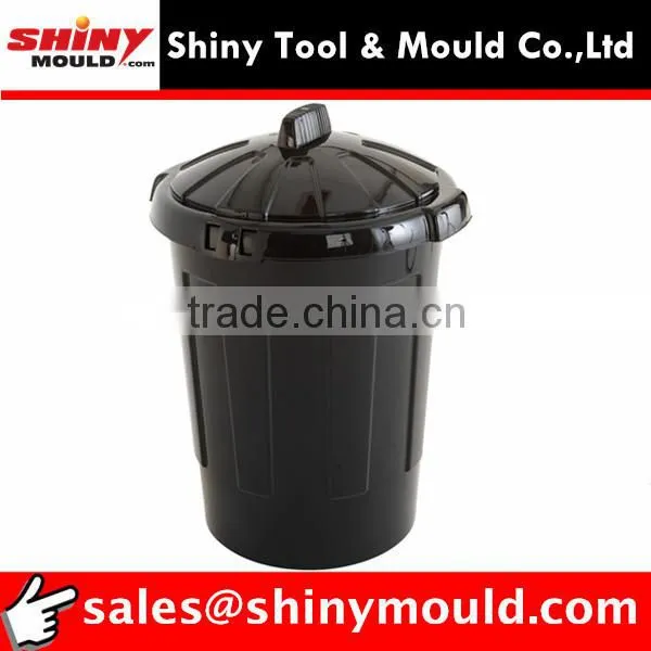 Plastic Garbage Bin Dustbin Mould / Industrial Bin Mould