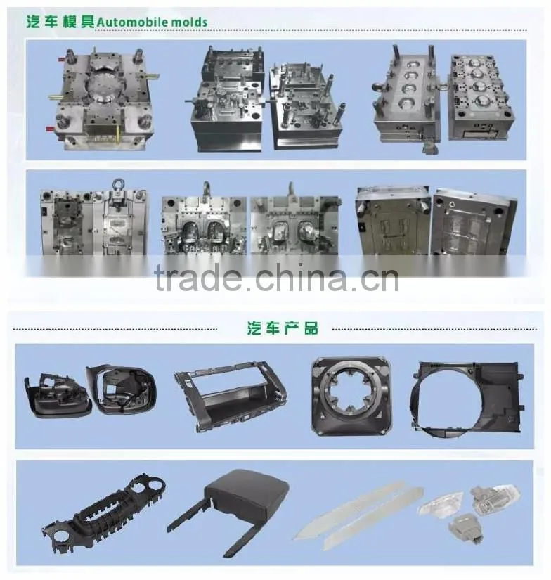 plastic double injection production mould