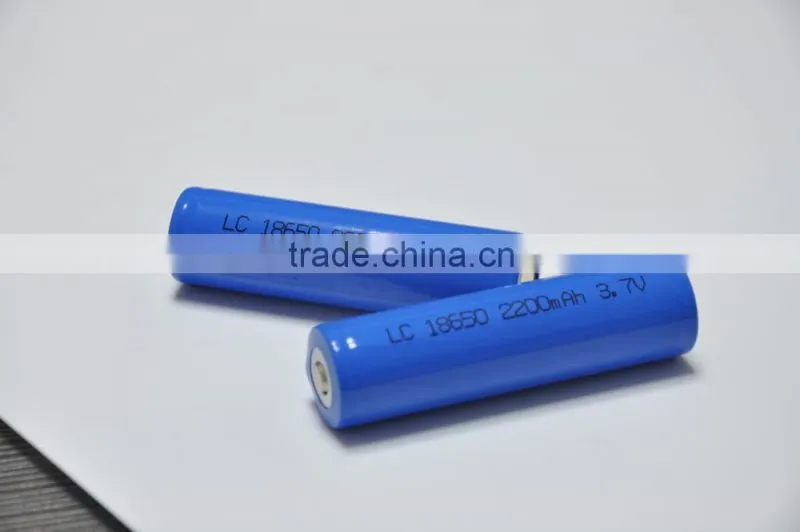 Li-FePO4 IFR18650E 3.2V 1450mAh LED, mini shaver battery