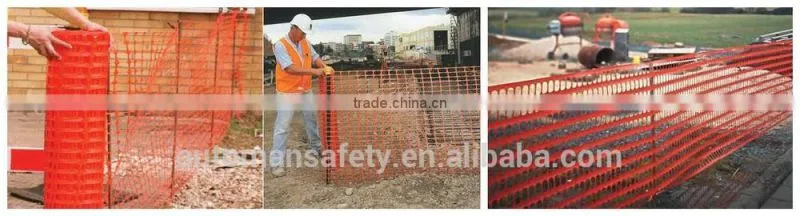 Plastic Reflective Orange Safety Snow Fence