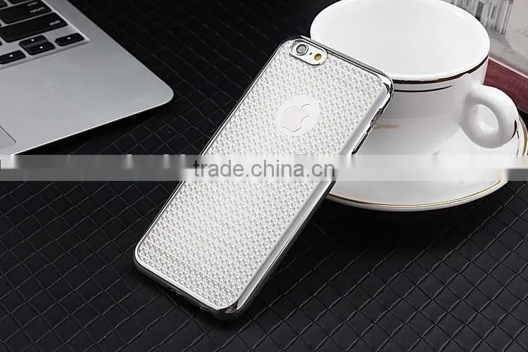 Luxury Clear Electroplating TPU Silicone Gel Soft Case For Apple iPhone 6S / iPhone 6S Plus