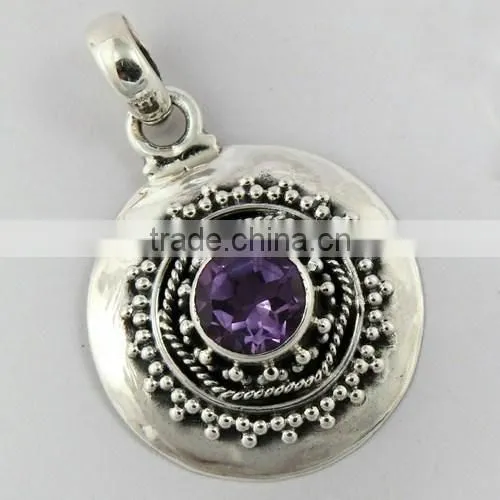 Awesome Bezel Setting Pendant, Handmade Silver Jewelry, 925 Sterling Silver jewelry