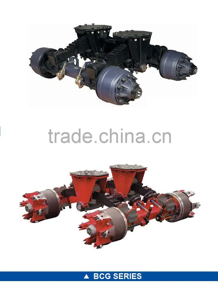bpw 40t spoke bogie for trucks & trailers