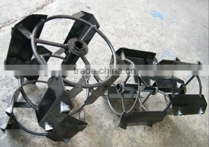 micro tillage machine parts gasoline high efficiency paddy wheel
