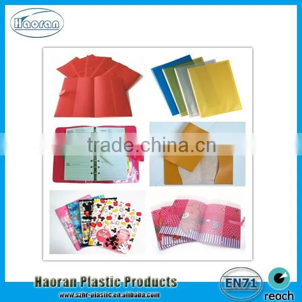 Customized Printed Smile Face Decorative Book Cover for Notebook
