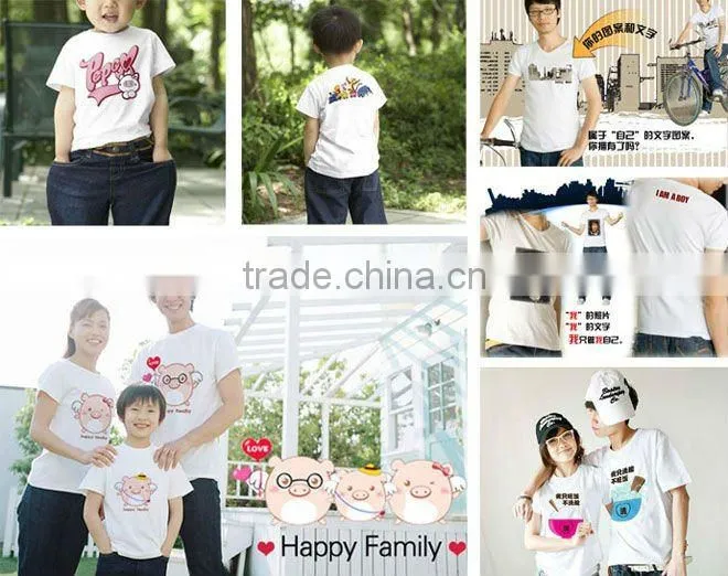 High precision screen printing for T shirt