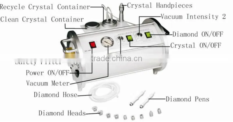 3 in 1 microdermabrasion skin care machine/ beauty machine