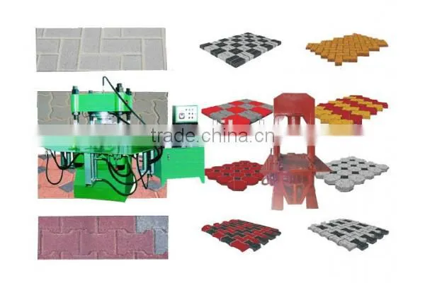 automatic concrete paving block making machine