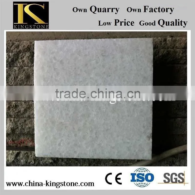 Best Quality guangxi white marble floor tiles buyer price
