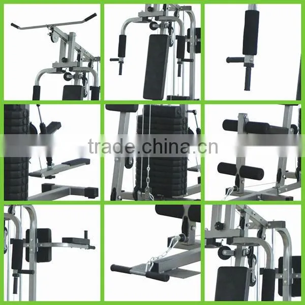 new design customized Commercial Gym Equipment multi station home gym with stepper