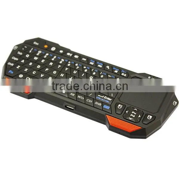 76keys Built-in Touchpad Mini Bluetooth V3.0 Keyboard For Android