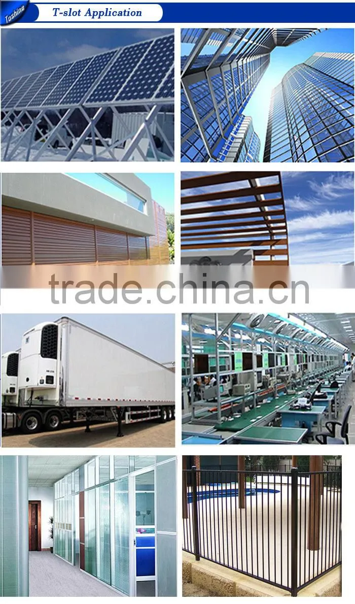 High Quality Electrophoretic Wood Grain Greenhouse Aluminum Profile