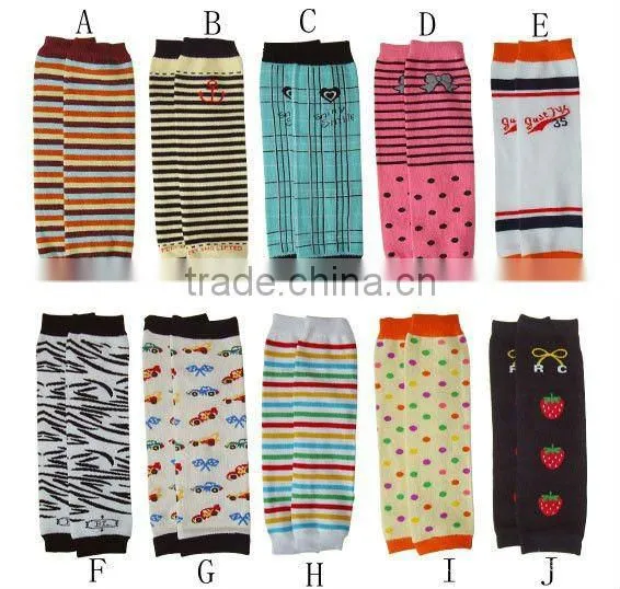 Crochet baby leg warmers