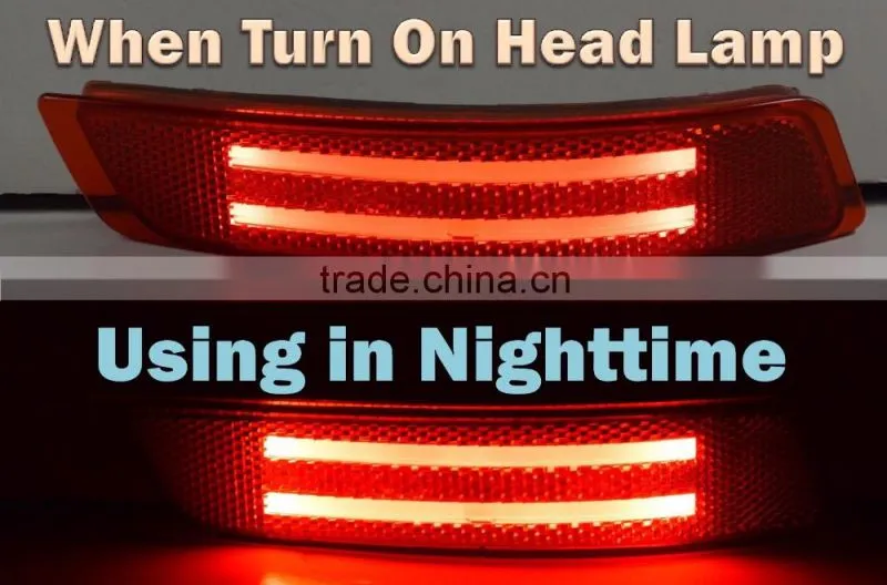 Auto Accessories Rear Bumper Light Reflector LIGHT For Corolla ALTIS