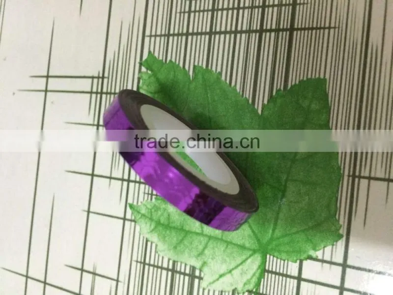 2016years12 Rolls Metallic Nail Art Tape New Raised Grain Line Strips Decoration Sticker UV Gel Polish Fantastic Nail Accesories