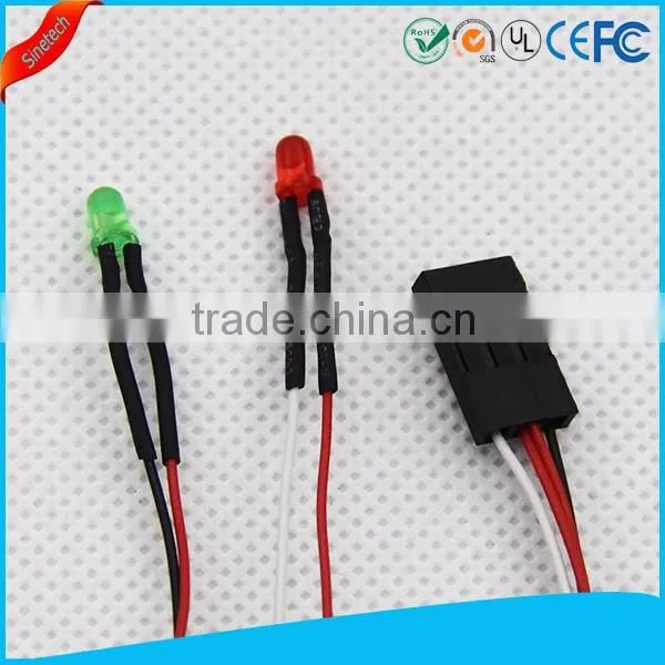 Custom 2.54mm Dupont Wire Cable with 2 LED