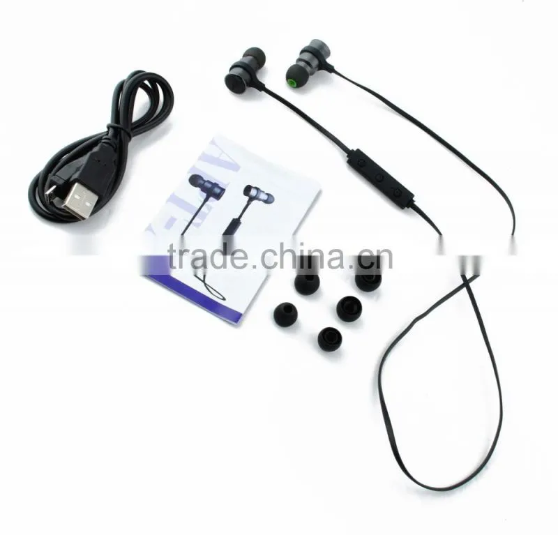 Light weight waterproof sports bluetooth earphone