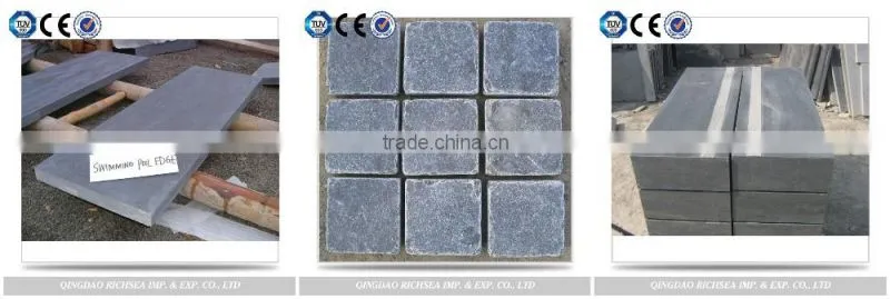 Use for Stair Tread Step Blue Stone Blue Limestone Supplier