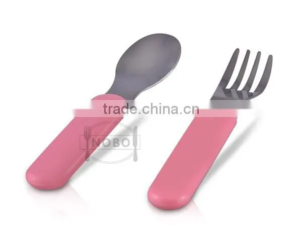 Nobo cute design child tableware fork/spoon