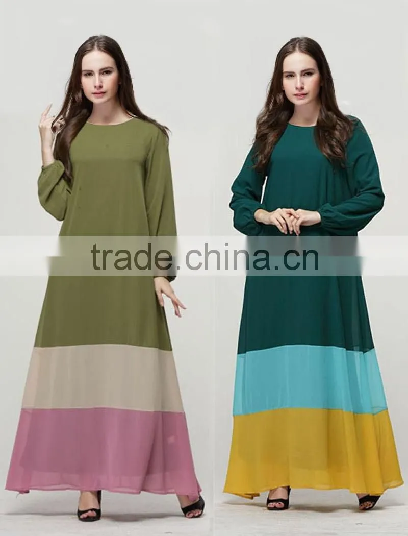Muslim long dress 2015 fashion muslim girl dress
