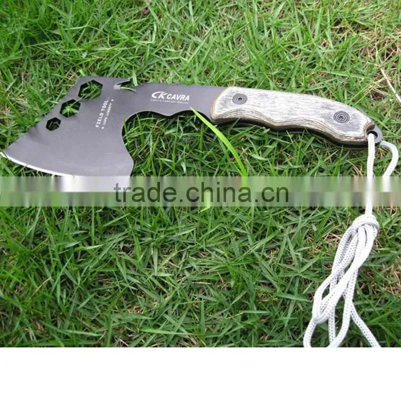 portable outdoor camping multifunctional hatchet axe