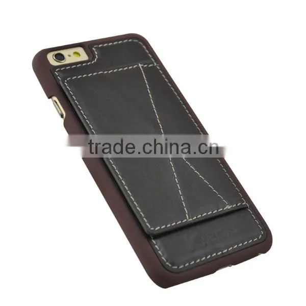 For iPhone6S, Leather Case Ultra Slim Bumper cow skin cover, Luxury Genuine leather cover