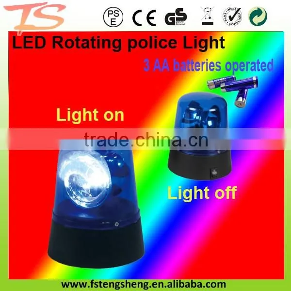 Mini rotating warning led lights disco polic lights