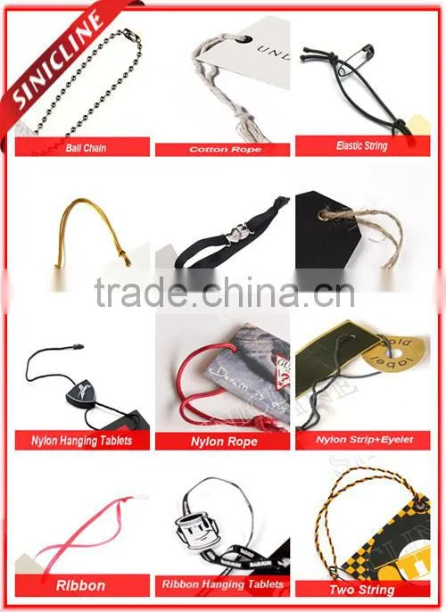 Sinicline Paper Jewelry Display Printed Necklace Hanging Card