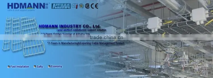 cablofil stainless 316l steel wire mesh cable tray