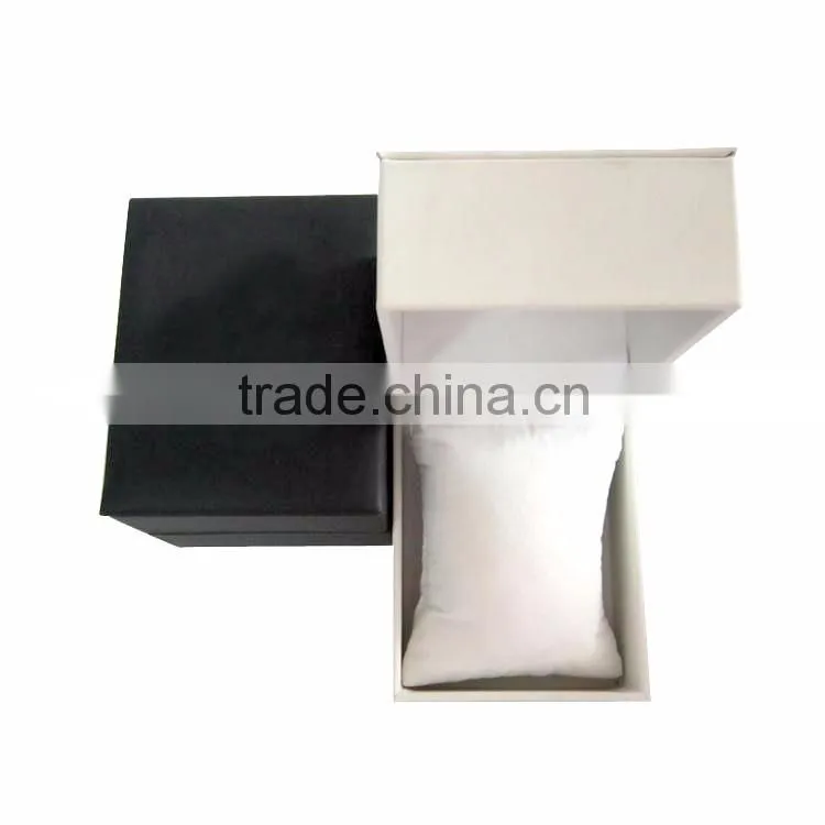 Classic Black And White Leather Watch Box Wholesale.