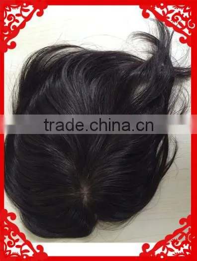 Alibaba China hot selling new products 5" Clip in full lace clouse wiht many wearing method